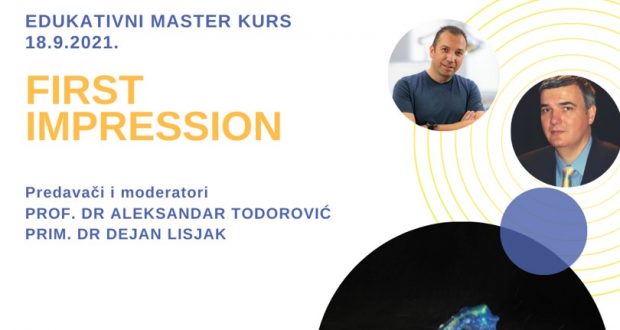 Edukativni Master Kurs “First Impression” – Banja Luka, 18. septembar