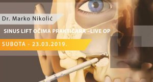 Dr Marko Nikolić: SINUS LIFT OČIMA  PRAKTIČARA – LIVE OP – Bihać, 23. mart